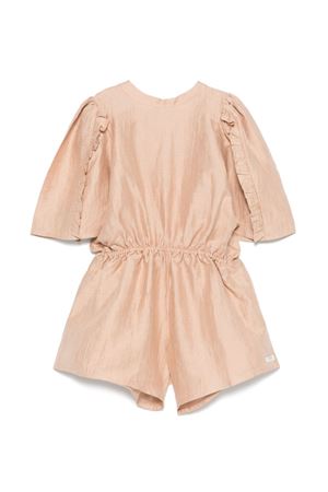 beige viscose romper DONSJE KIDS | 409220000018